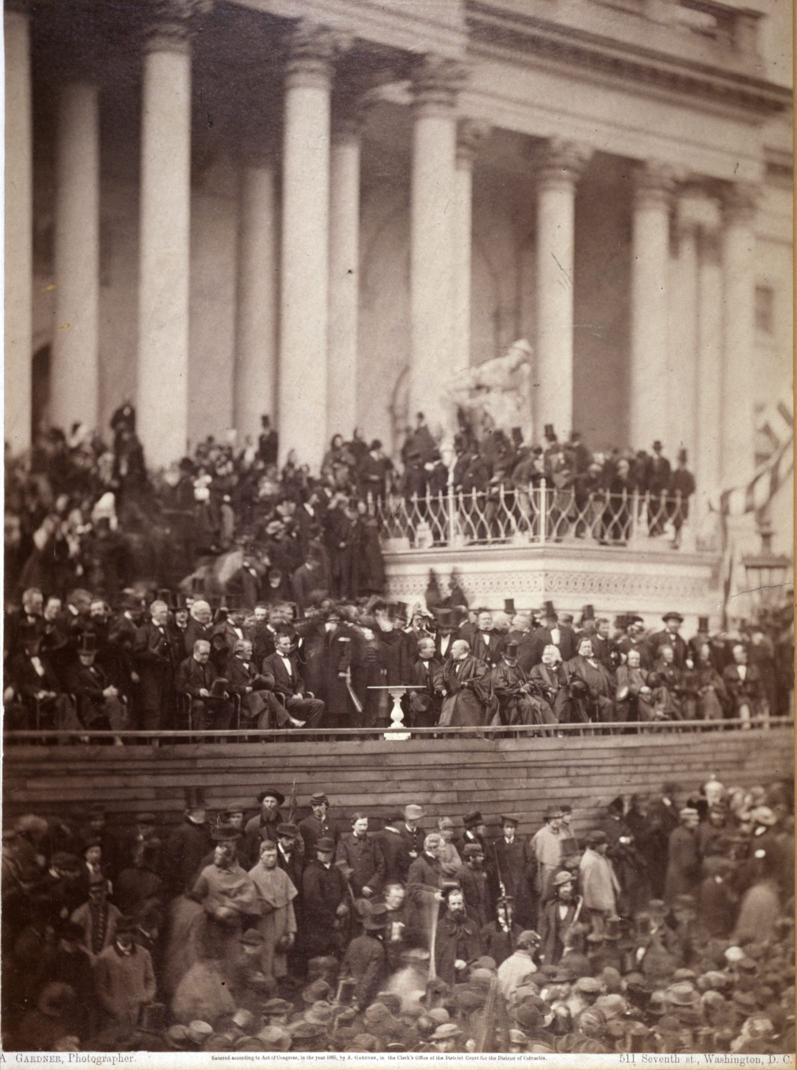 1st Inauguration of Abraham Lincoln Capitol Building New 8x10 Civil War Photo 