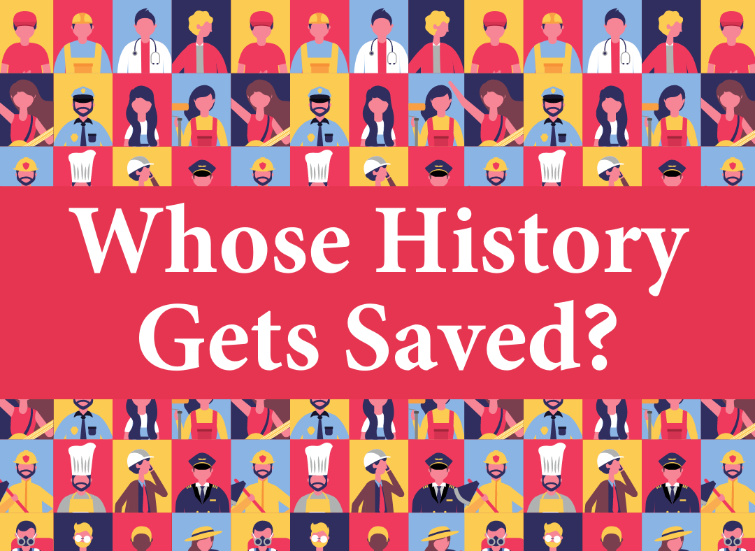 whose history gets saved graphic